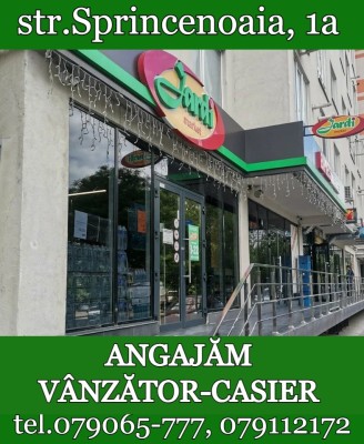 Vanzator, casier