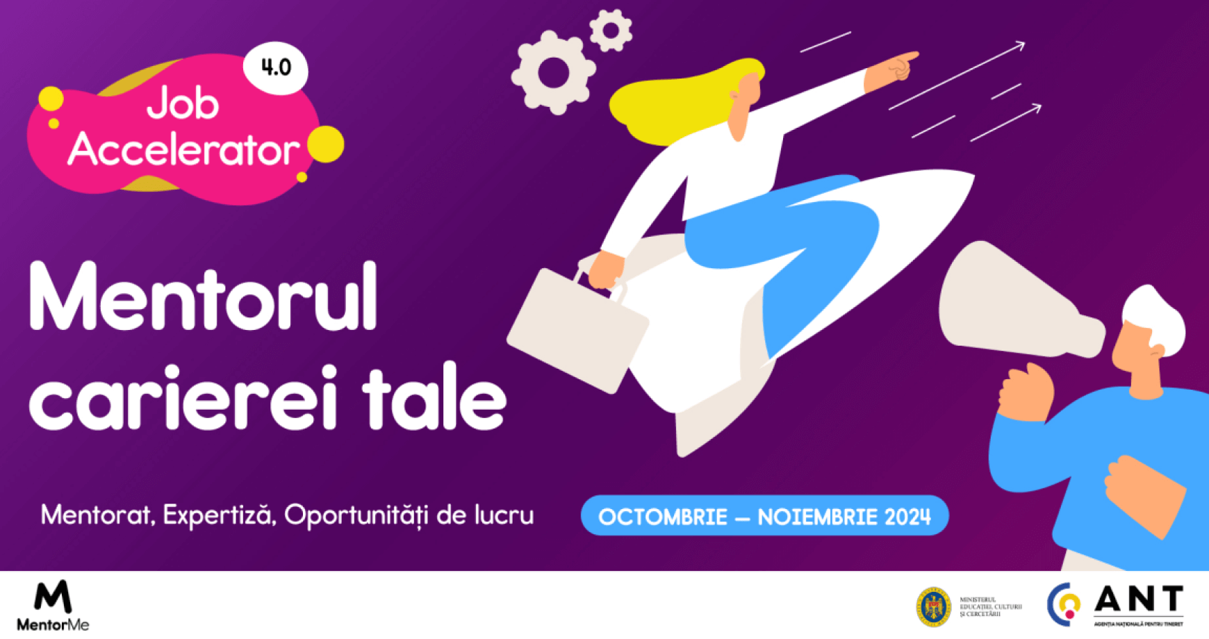 Tinerii din Republica Moldova beneficiază gratuit de orientare în carieră prin programul Job Accelerator 4.0 oferit de MentorMe