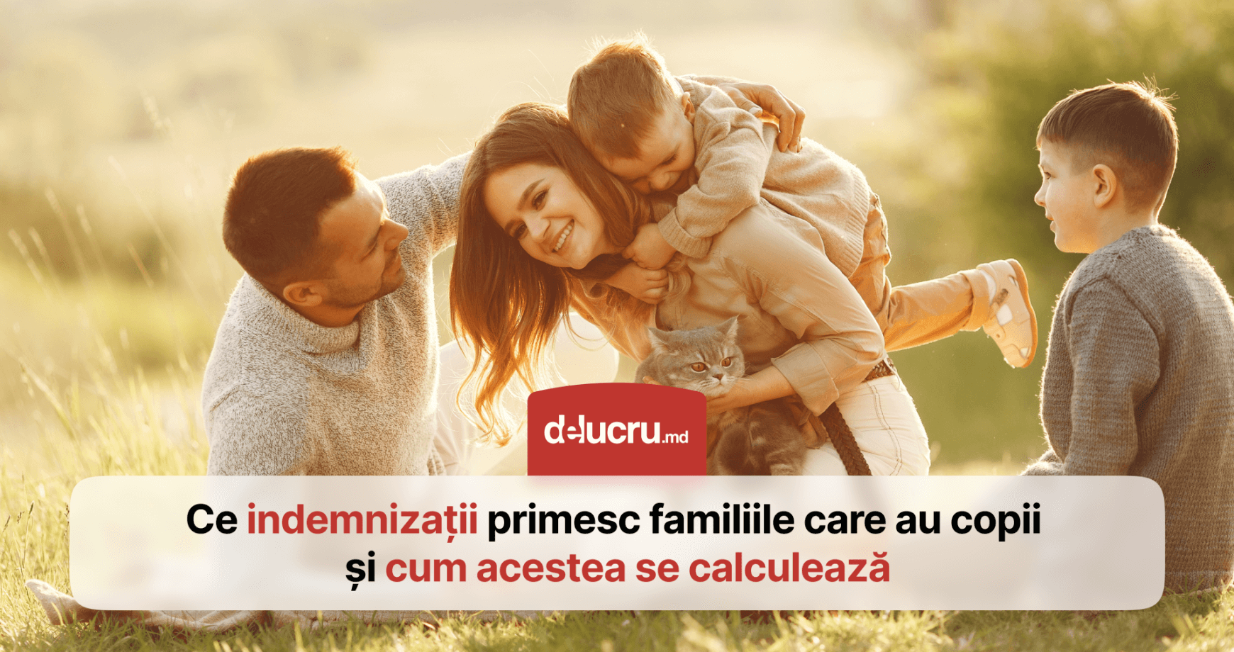 Toate tipurile de indemnizație la care au dreptul familiile cu copii