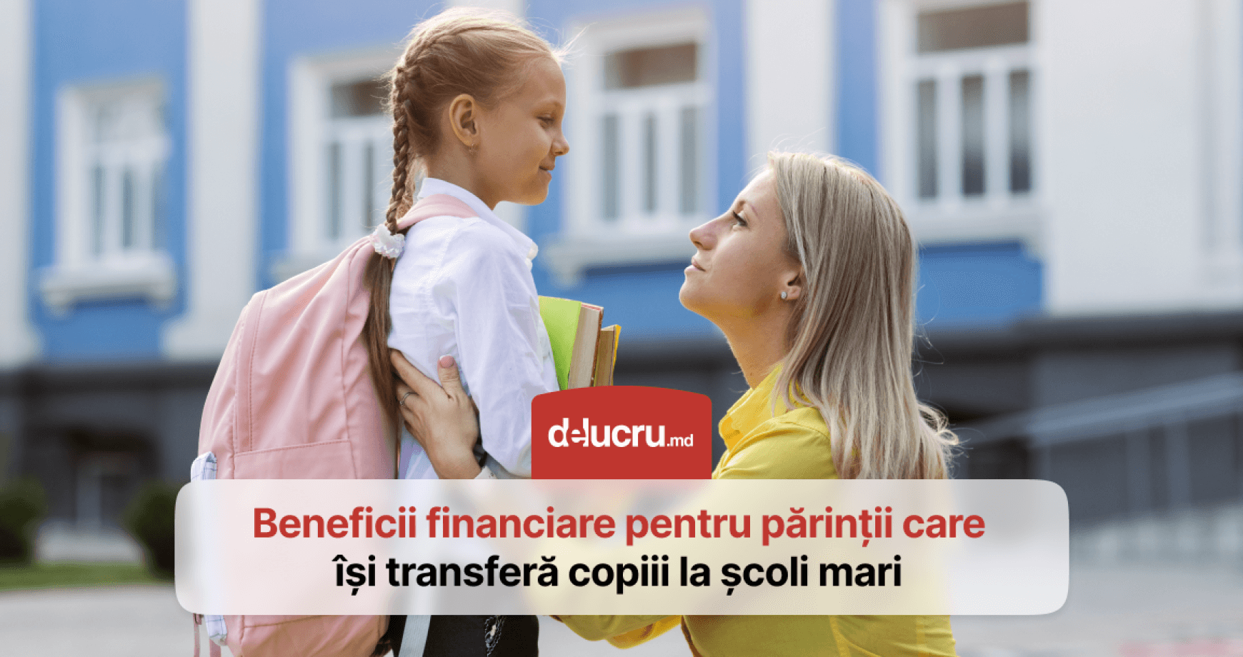 Părinții vor primi 1.000 de lei lunar, dacă își vor transfera copiii în școli mai mari