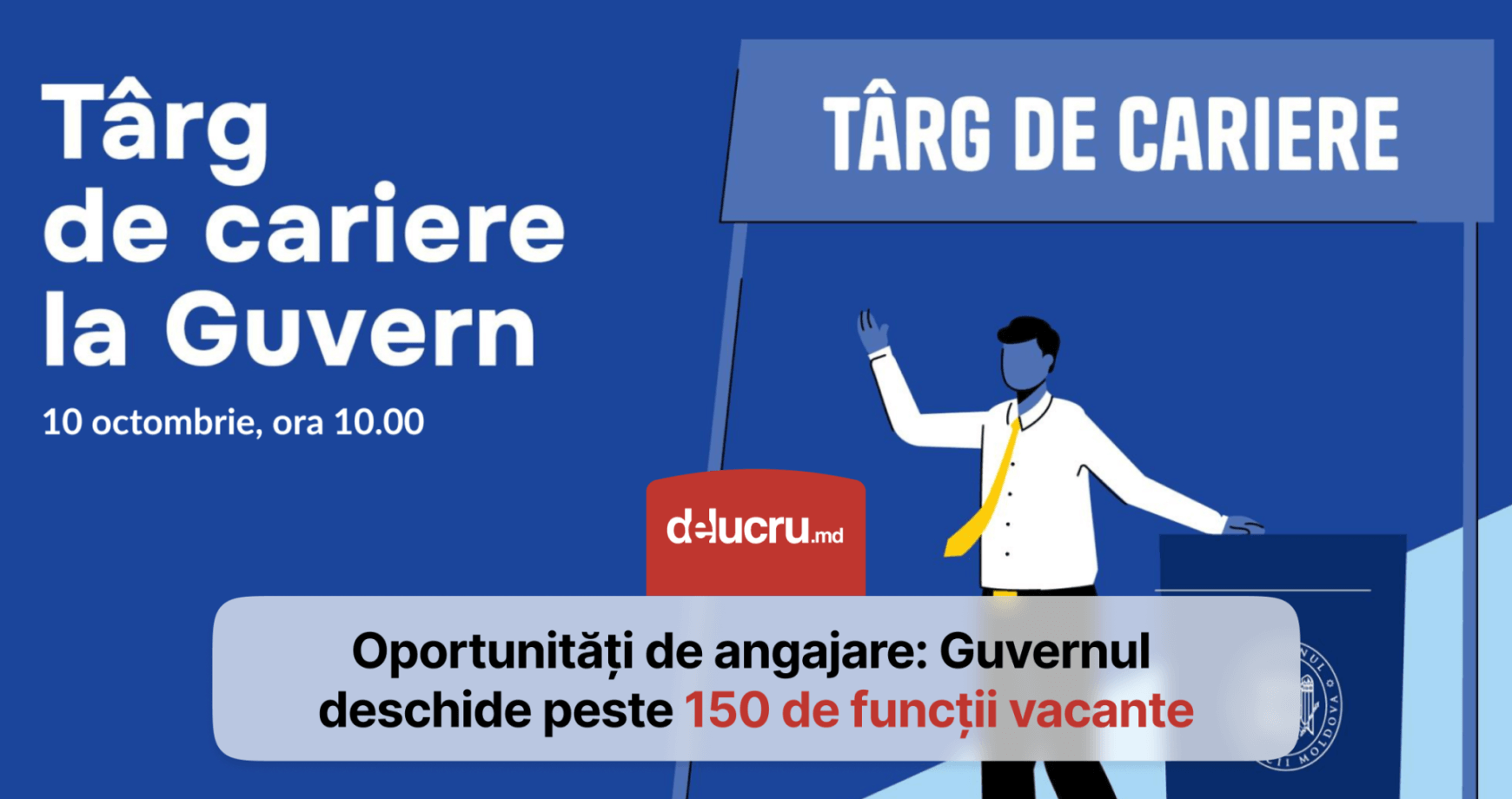 Un nou târg de muncă la Guvern. Alte 150 de oferte, scoase la concurs