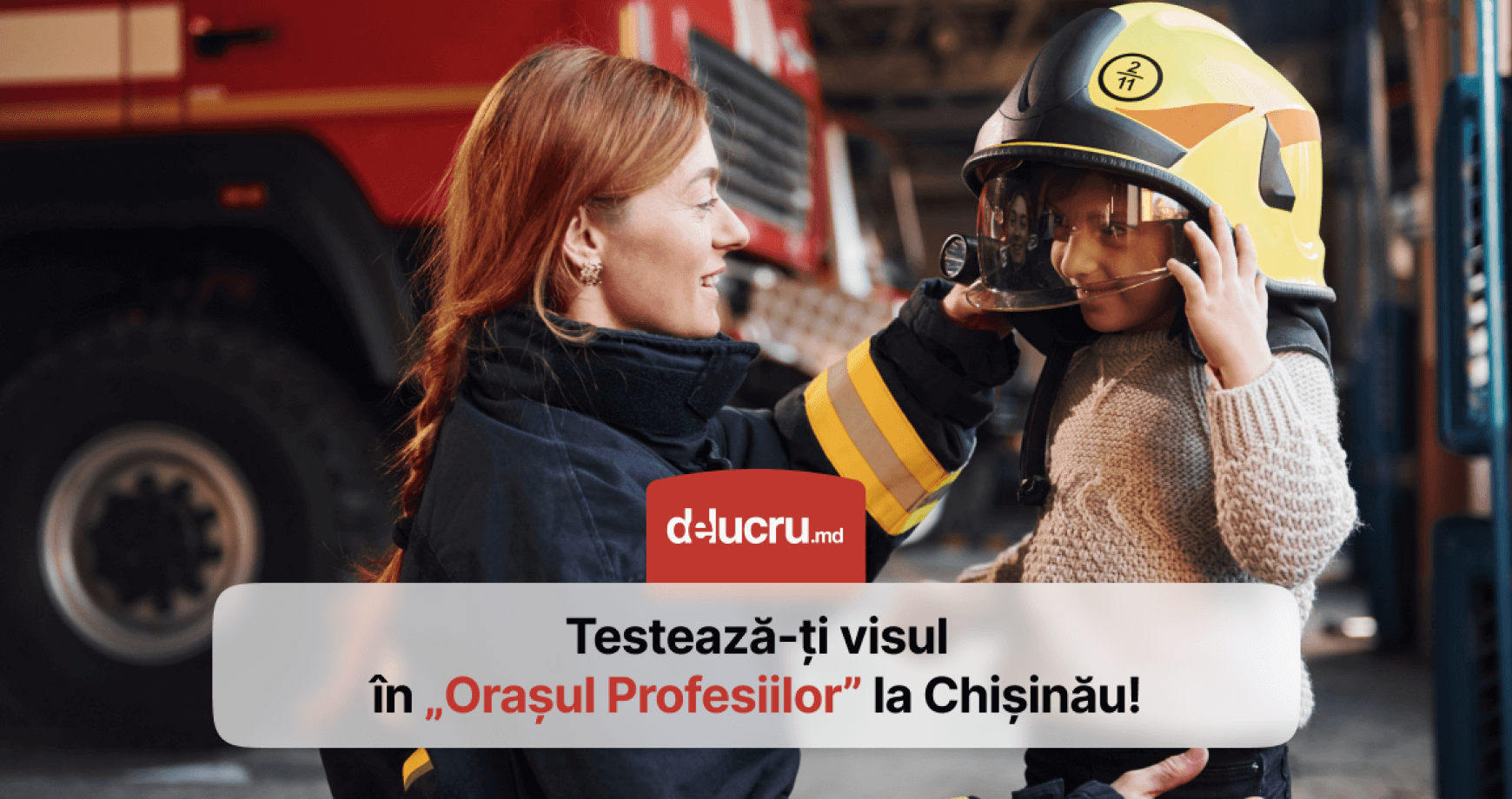 Premieră pentru Moldova: La Chișinău va fi amenajat un „Oraș al profesiilor” doar pentru copii