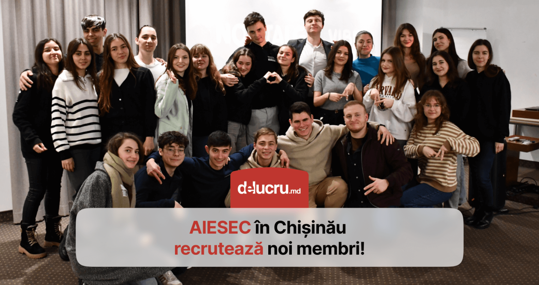 Devino voluntar AIESEC în Chișinău și fă primul pas spre o carieră de succes!