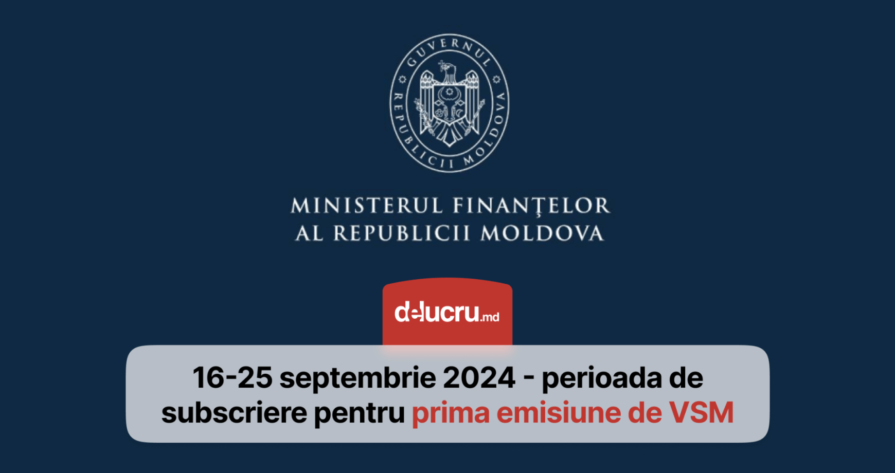 Premieră: Moldovenii vor putea procura valori mobiliare de stat, fără intermediari, până pe 25 septembrie