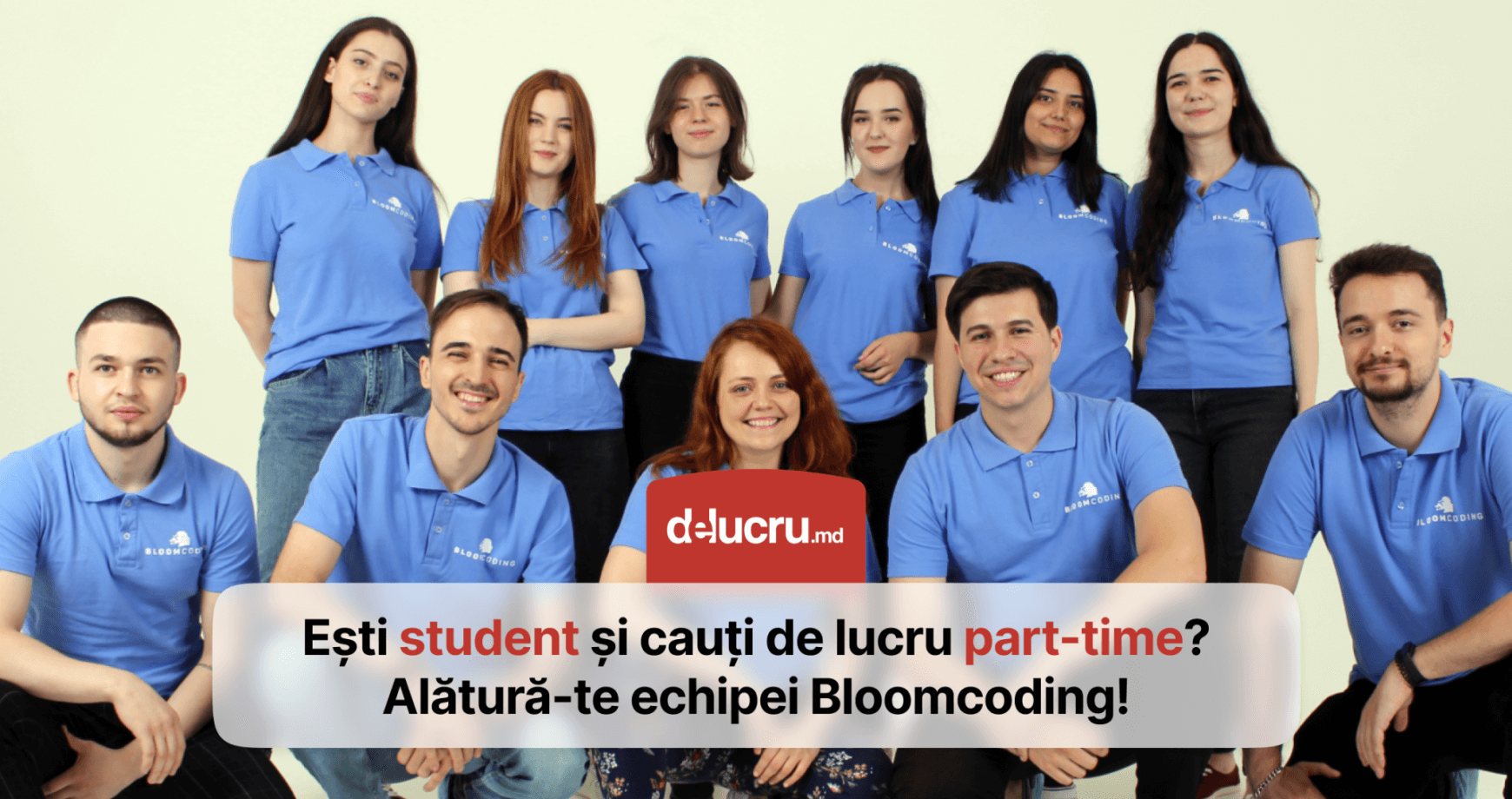 Oportunitate part-time pentru studenți: alătură-te Bloomcoding și construiește-ți un viitor în educația digitală!