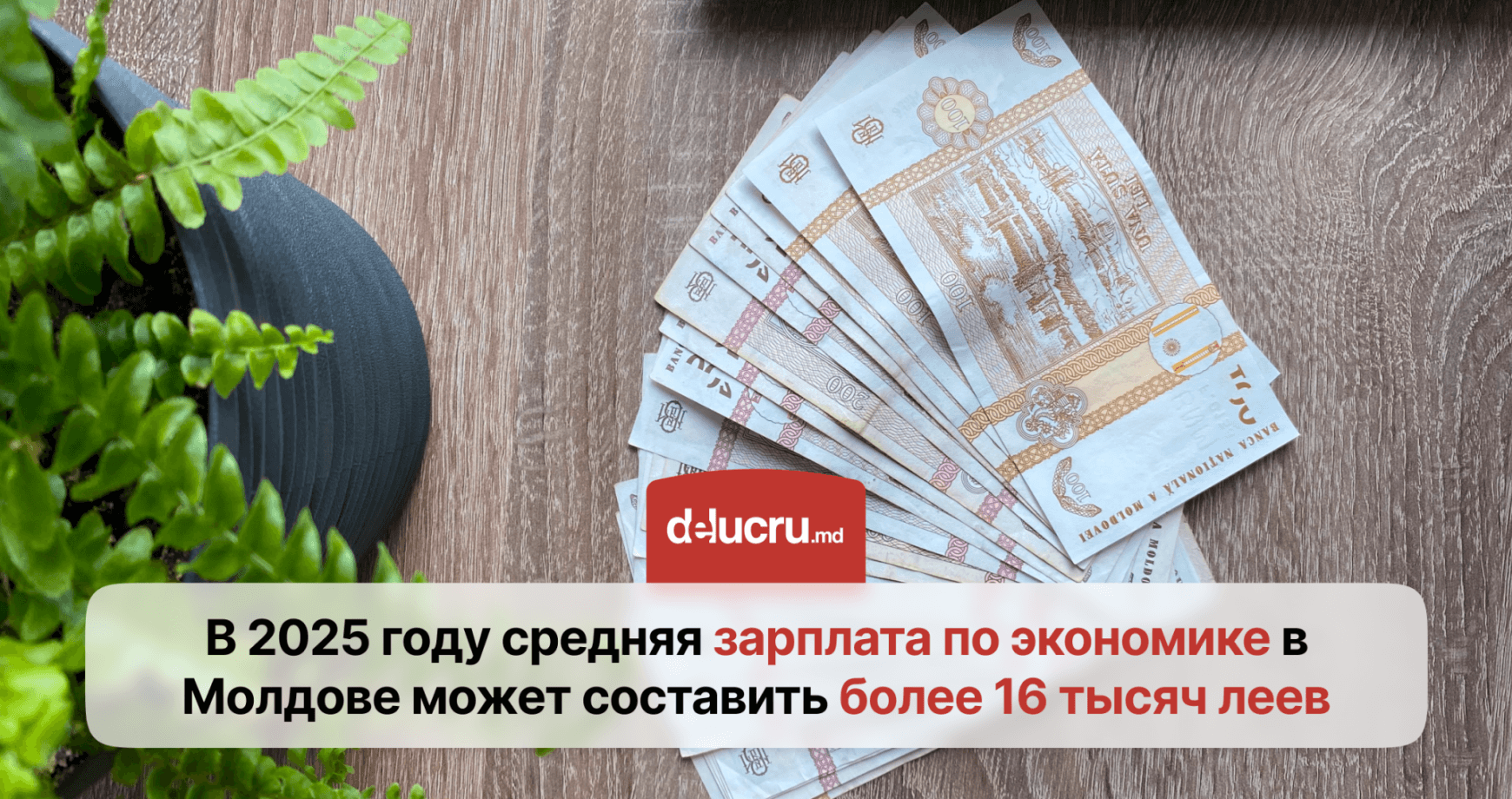 На сколько увеличится средняя зарплата по экономике в Молдове?